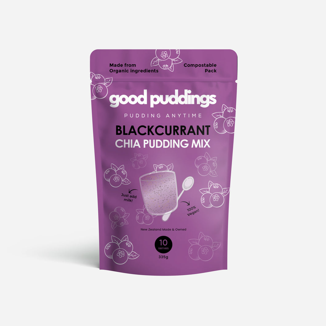 Chia Pudding Mix - Viberi Blackcurrant