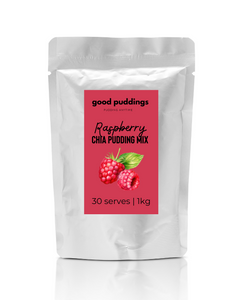 Chia Pudding Mix - Raspberry 1kg bulk