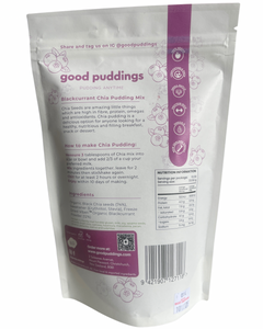 Blackcurrant Chia Pudding Mix // Seconds SALE